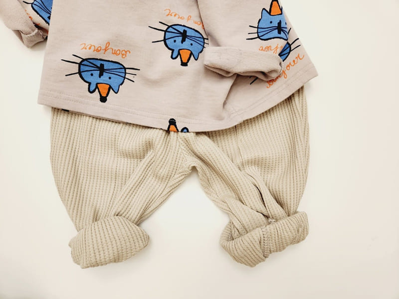 Ellykiki - Korean Children Fashion - #childrensboutique - Waffle Pintuck Jogger Pants - 7