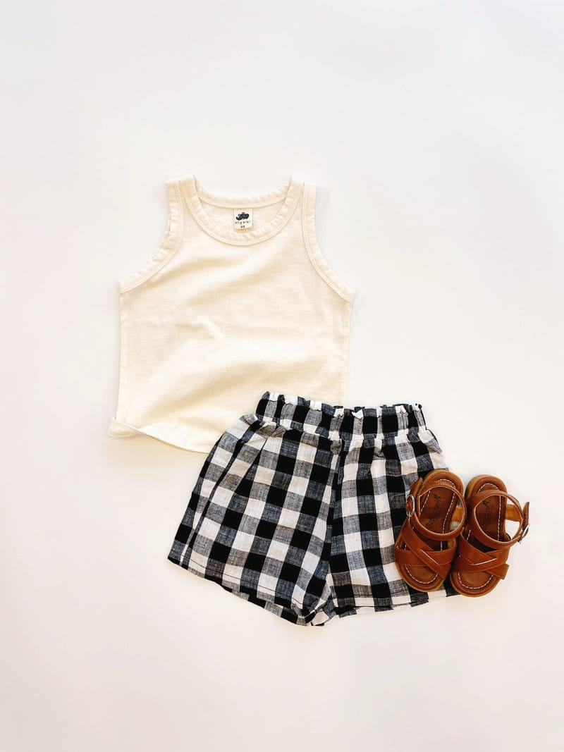 Ellykiki - Korean Children Fashion - #designkidswear - Jjin Basic Sleeveless Tee - 6
