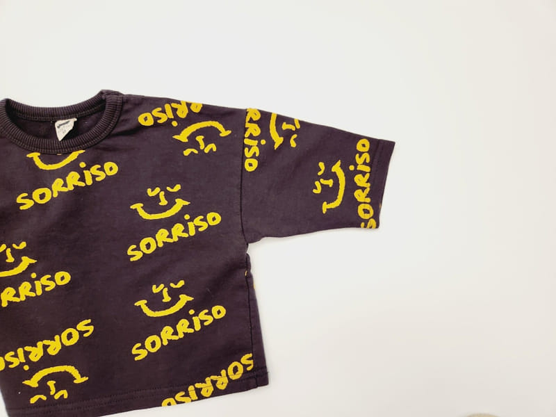 Ellykiki - Korean Children Fashion - #designkidswear - Smile Box Fit Tee - 2
