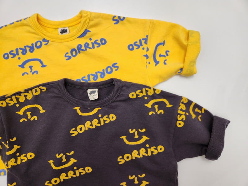Ellykiki - Korean Children Fashion - #discoveringself - Smile Box Fit Tee - 4