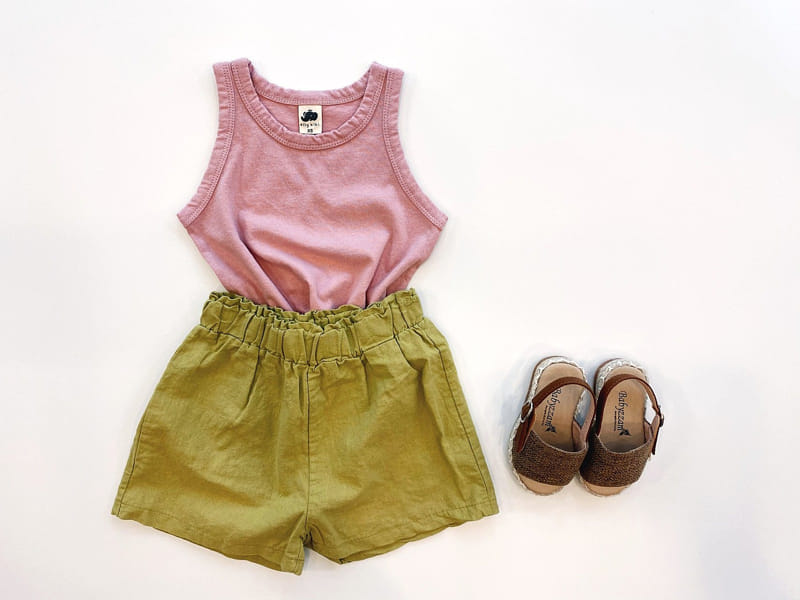 Ellykiki - Korean Children Fashion - #kidsshorts - Jjin Basic Sleeveless Tee - 9