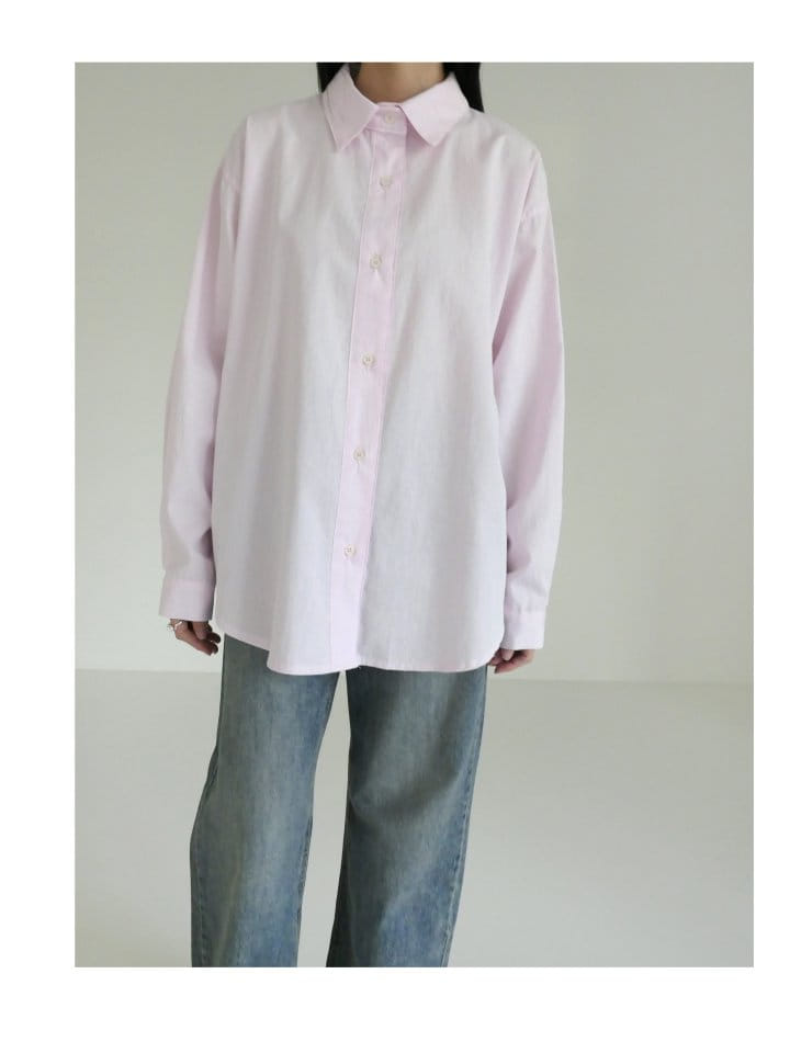Enten - Korean Women Fashion - #womensfashion - Cream Shirt - 4
