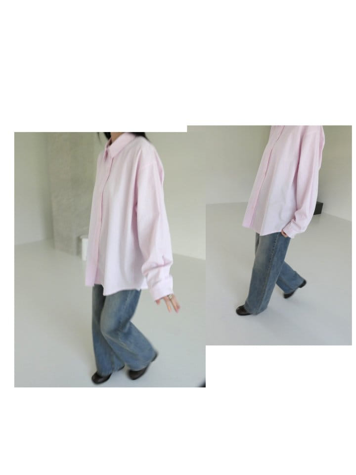 Enten - Korean Women Fashion - #momslook - Cream Shirt - 6