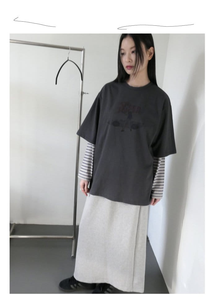 Enten - Korean Women Fashion - #thatsdarling - Sis ST Tee - 10