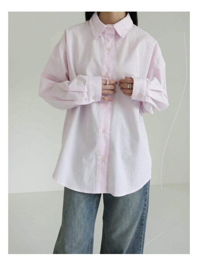 Enten - Korean Women Fashion - #womensfashion - Cream Shirt - 8