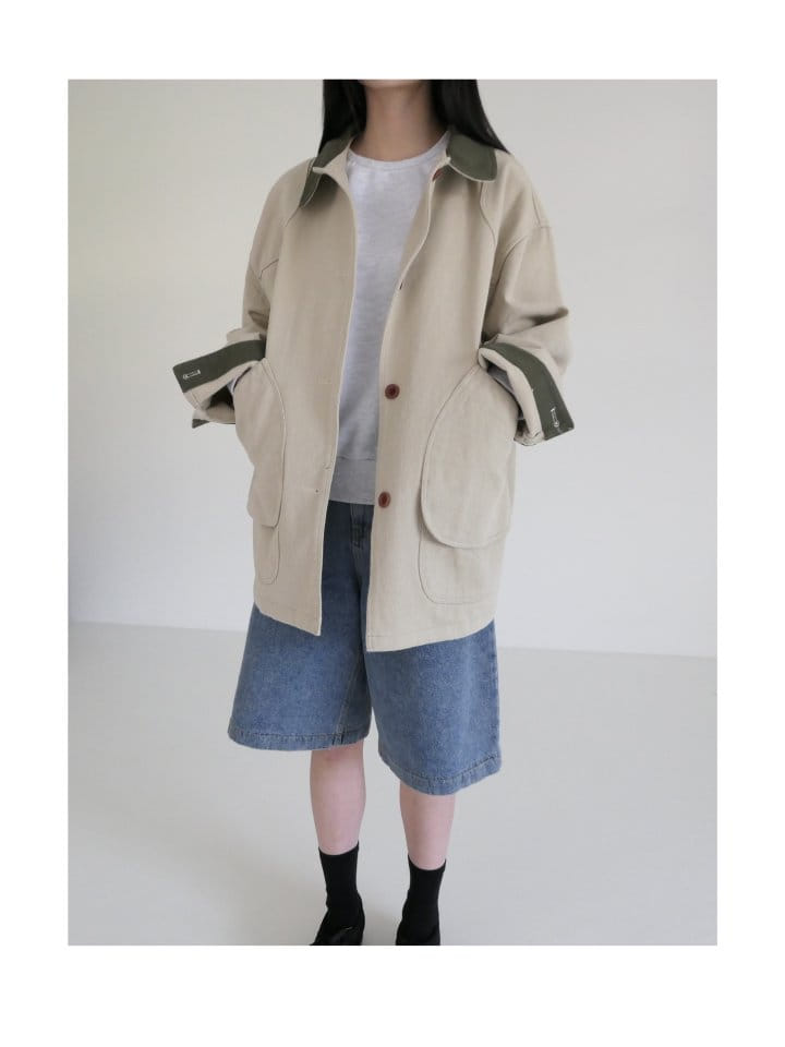 Enten - Korean Women Fashion - #womensfashion - Hunter Bomber Jacket - 5