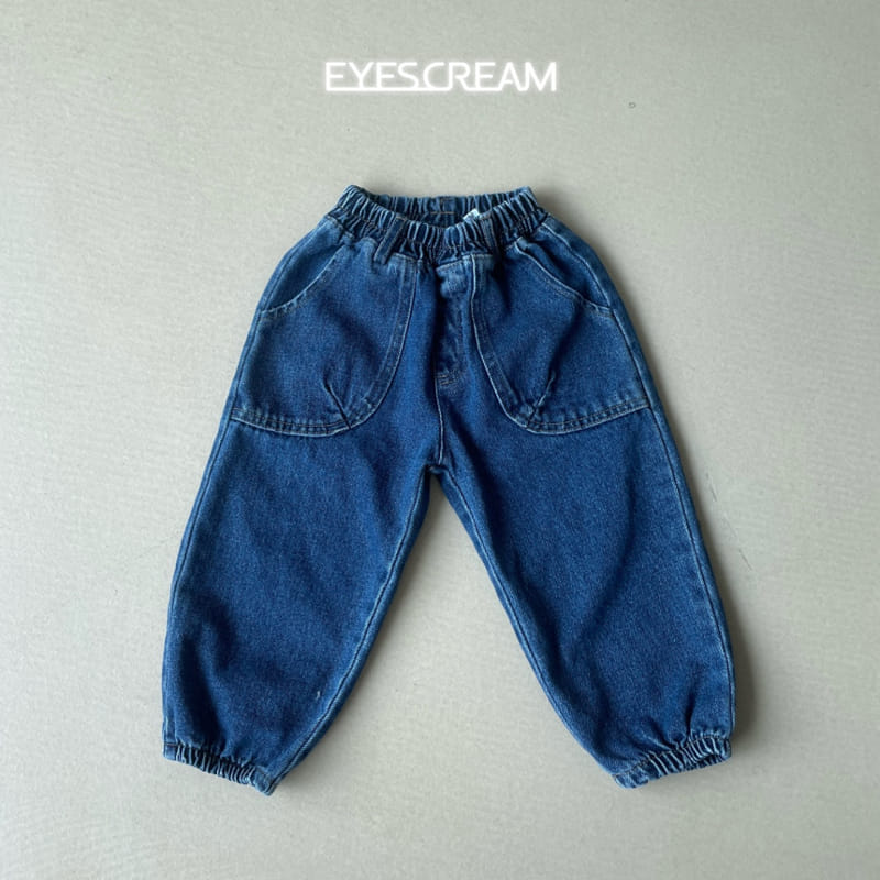 Eyescream - Korean Children Fashion - #fashionkids - Baba Jogger Denim