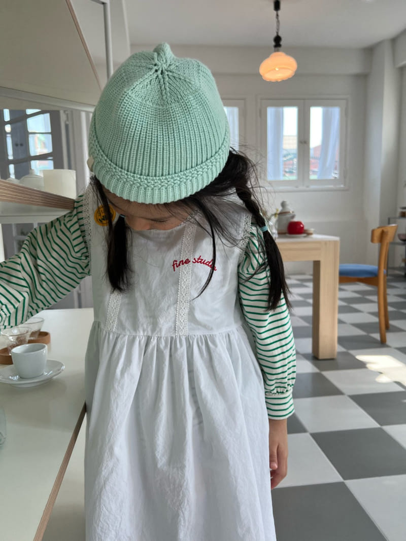 Fine-Studio - Korean Children Fashion - #designkidswear - Crown One-Piece - 7