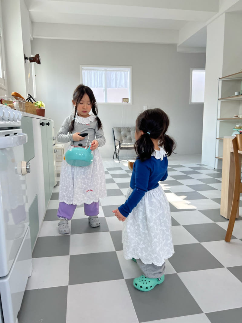 Fine-Studio - Korean Children Fashion - #designkidswear - Lace Tee - 5