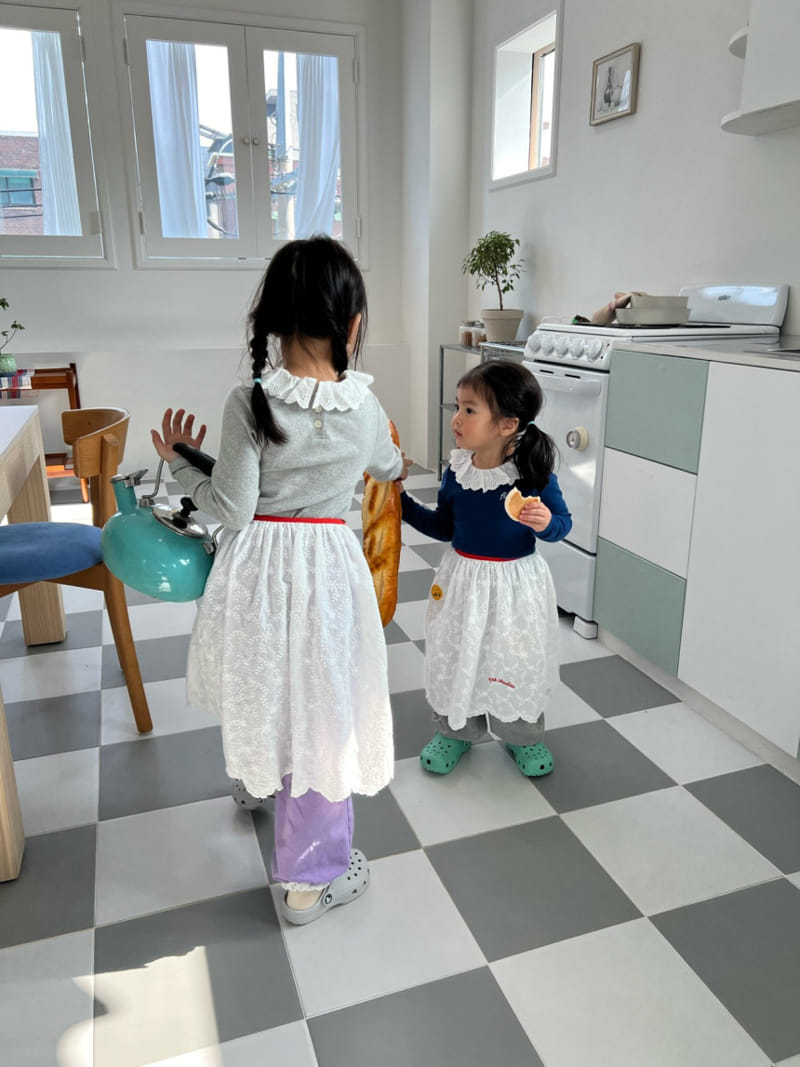 Fine-Studio - Korean Children Fashion - #discoveringself - Lace Tee - 6