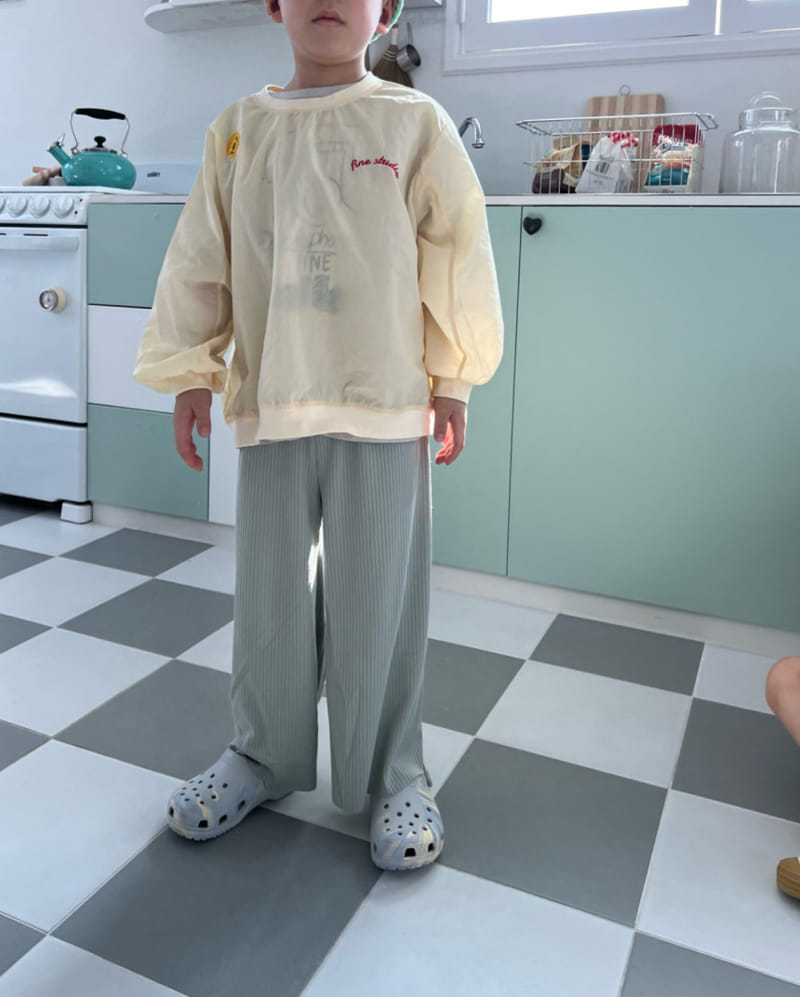 Fine-Studio - Korean Children Fashion - #kidsshorts - Banana Rib Pants - 7