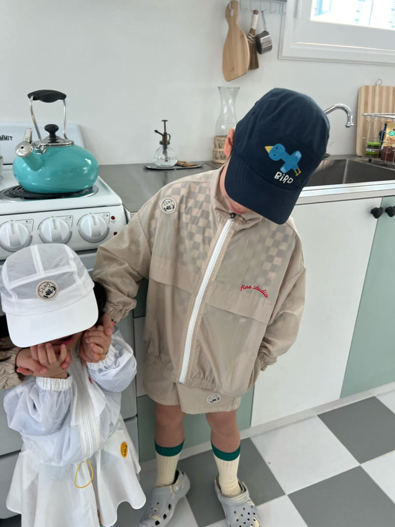 Fine-Studio - Korean Children Fashion - #littlefashionista - Baguette Wind Jacket - 5