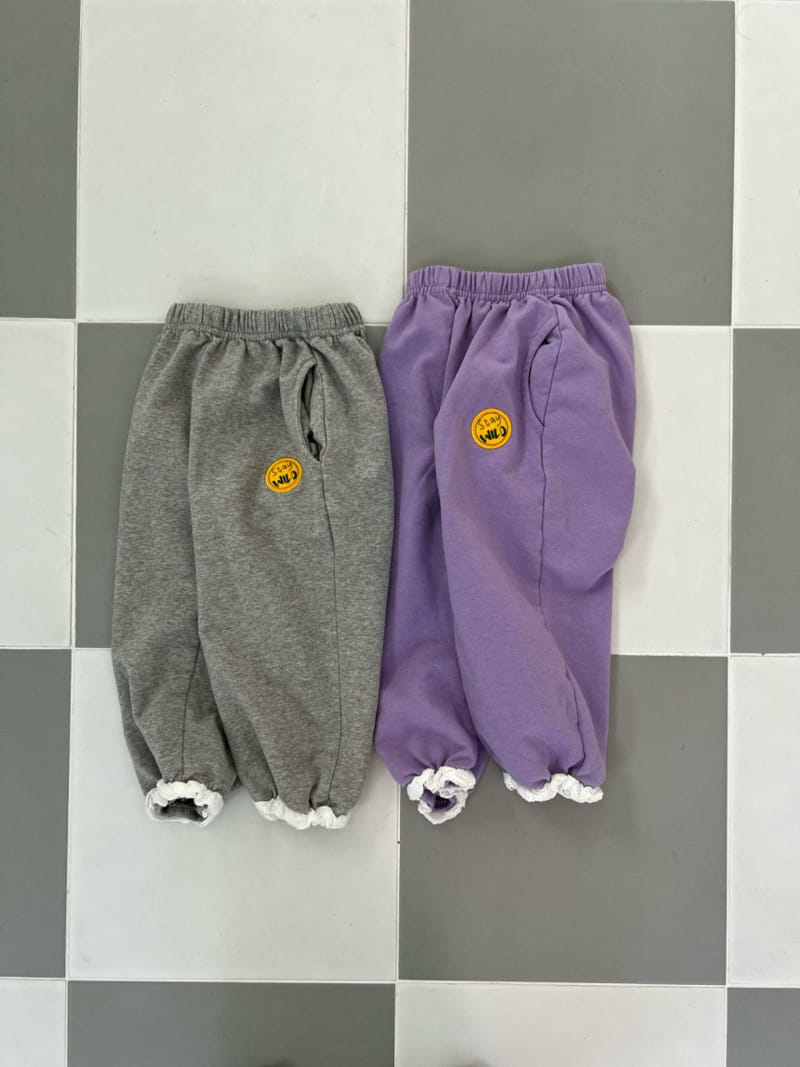 Fine-Studio - Korean Children Fashion - #prettylittlegirls - Adult Lace Jogger Pants With Mom