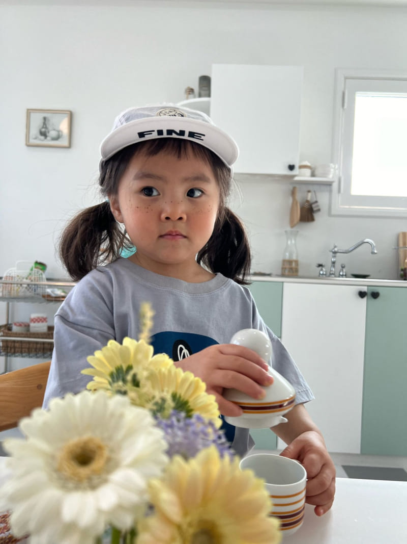Fine-Studio - Korean Children Fashion - #todddlerfashion - Wide Camp Cap - 4