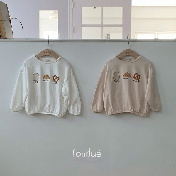 Fondue - Korean Children Fashion - #Kfashion4kids - Bakery Piping Tee