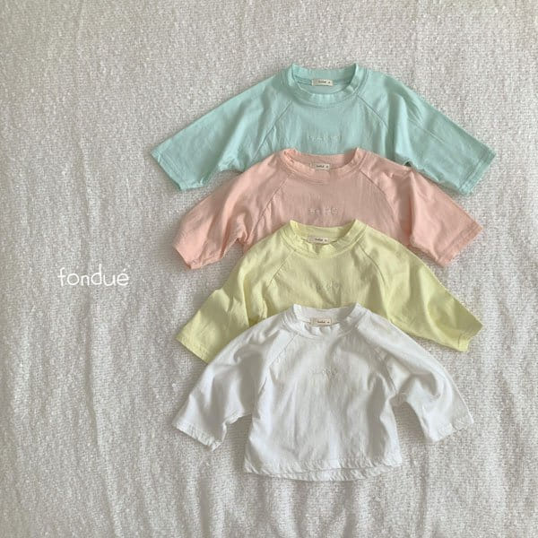 Fondue - Korean Children Fashion - #magicofchildhood - Smile Con Tee