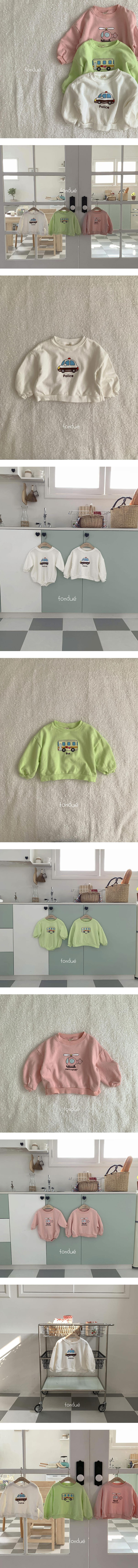 Fondue - Korean Children Fashion - #minifashionista - Toy Sweatshirt - 5
