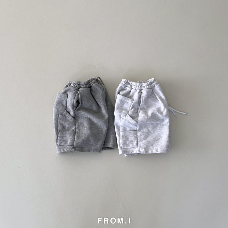 From I - Korean Children Fashion - #Kfashion4kids - Sweat Half Pants - 8