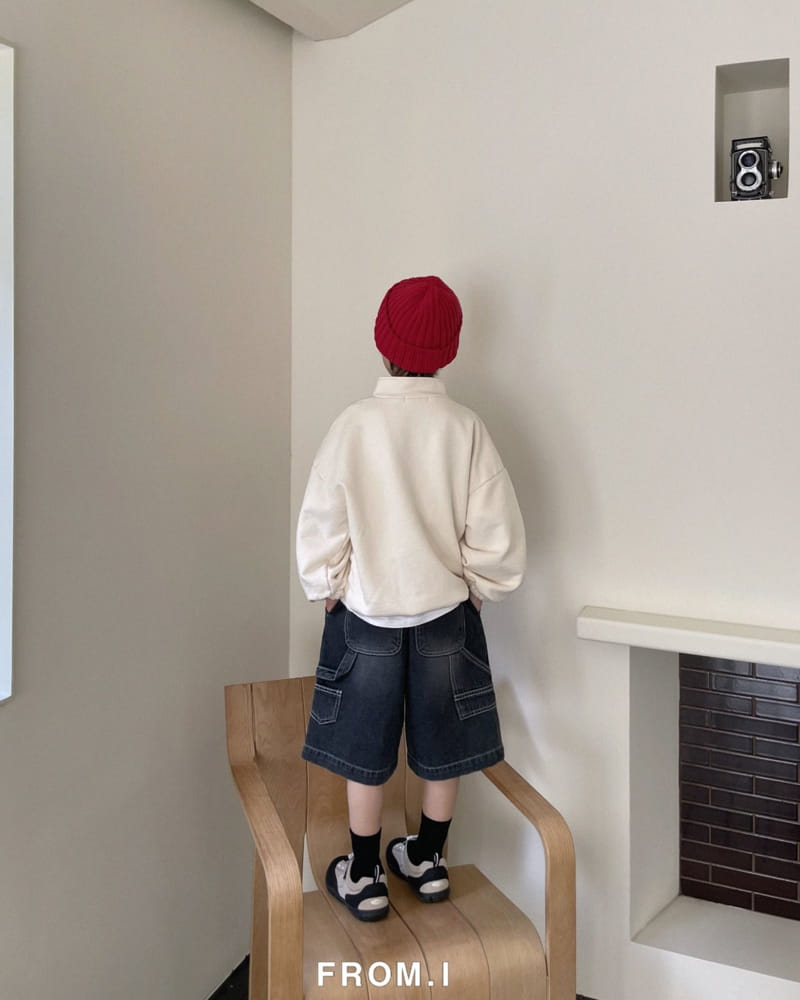 From I - Korean Children Fashion - #Kfashion4kids - Half Zip Up USA - 11