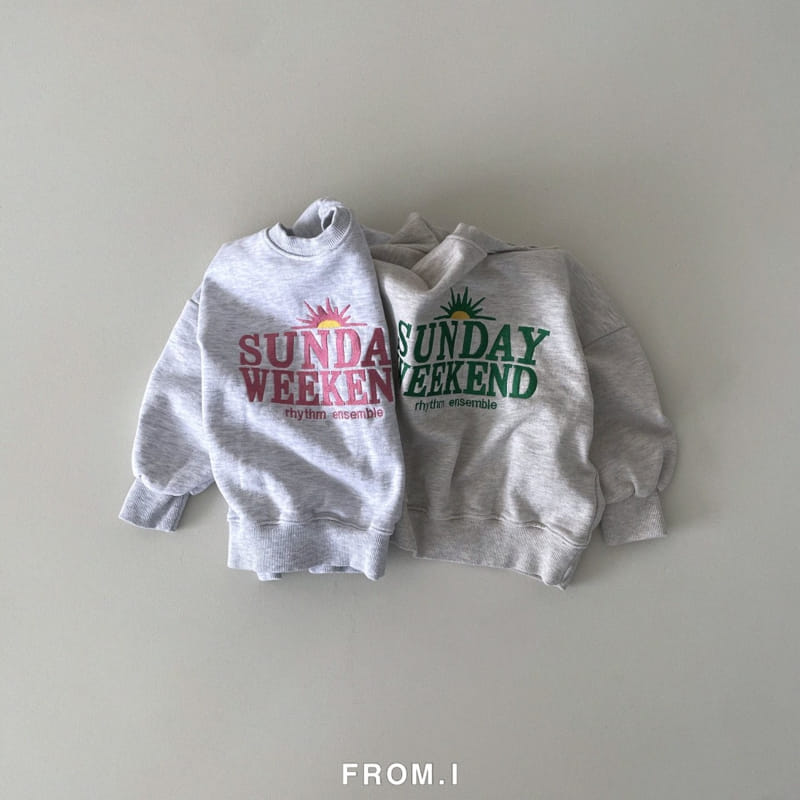 From I - Korean Children Fashion - #childofig - Sunday Sweatshirt - 6