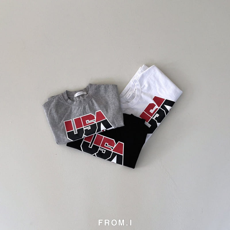 From I - Korean Children Fashion - #childofig - USA Short Sleeve Tee - 9