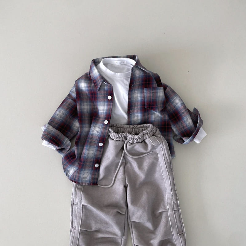 From I - Korean Children Fashion - #childofig - Over Fit Long Sleeve Tee - 6