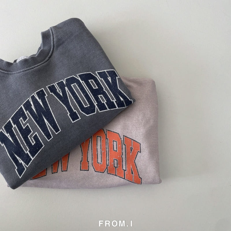 From I - Korean Children Fashion - #childofig - New York Sweatshirt - 10