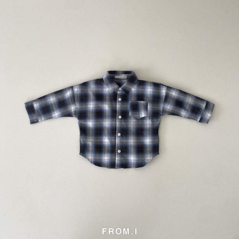 From I - Korean Children Fashion - #childrensboutique - Check Shirt - 3
