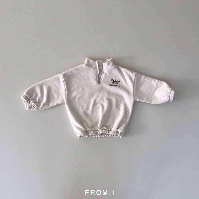 From I - Korean Children Fashion - #childofig - Half Zip Up USA - 4