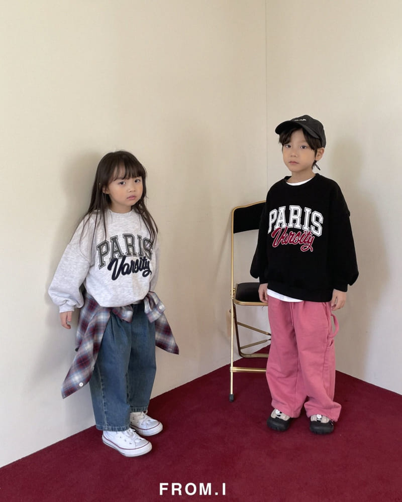 From I - Korean Children Fashion - #discoveringself - Paris Sweatshirt - 10