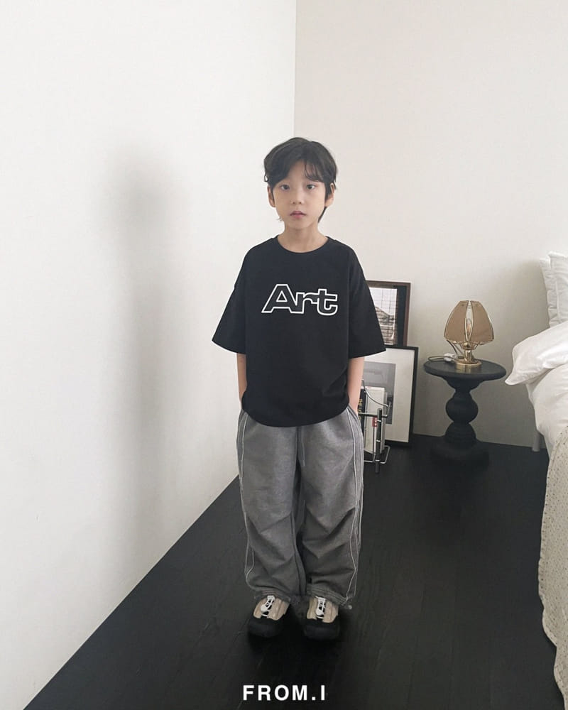 From I - Korean Children Fashion - #discoveringself - Art Tee - 11
