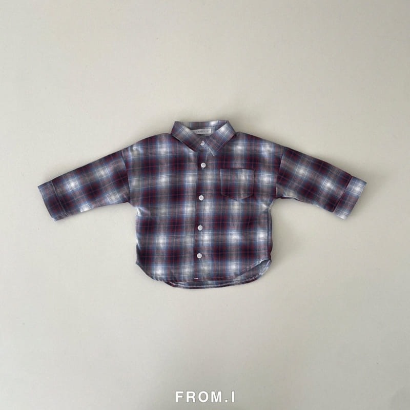 From I - Korean Children Fashion - #fashionkids - Check Shirt - 6