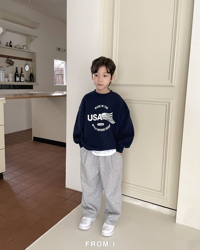 From I - Korean Children Fashion - #fashionkids - Wide Sweat Pants - 7