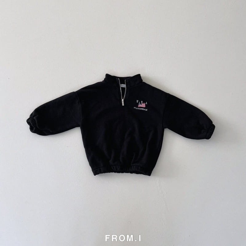 From I - Korean Children Fashion - #fashionkids - Half Zip Up USA - 7