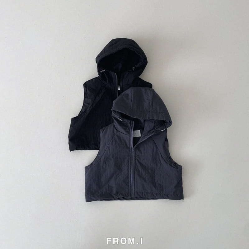 From I - Korean Children Fashion - #kidsshorts - Hoody Vest - 6