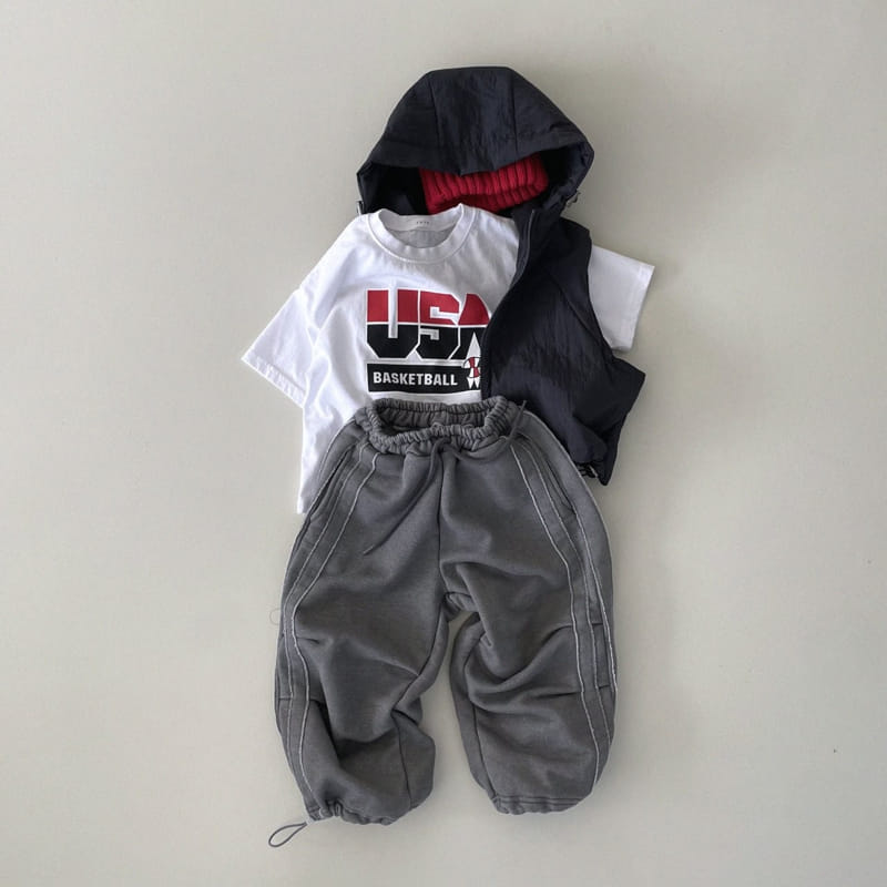 From I - Korean Children Fashion - #kidsshorts - Track Pants - 9