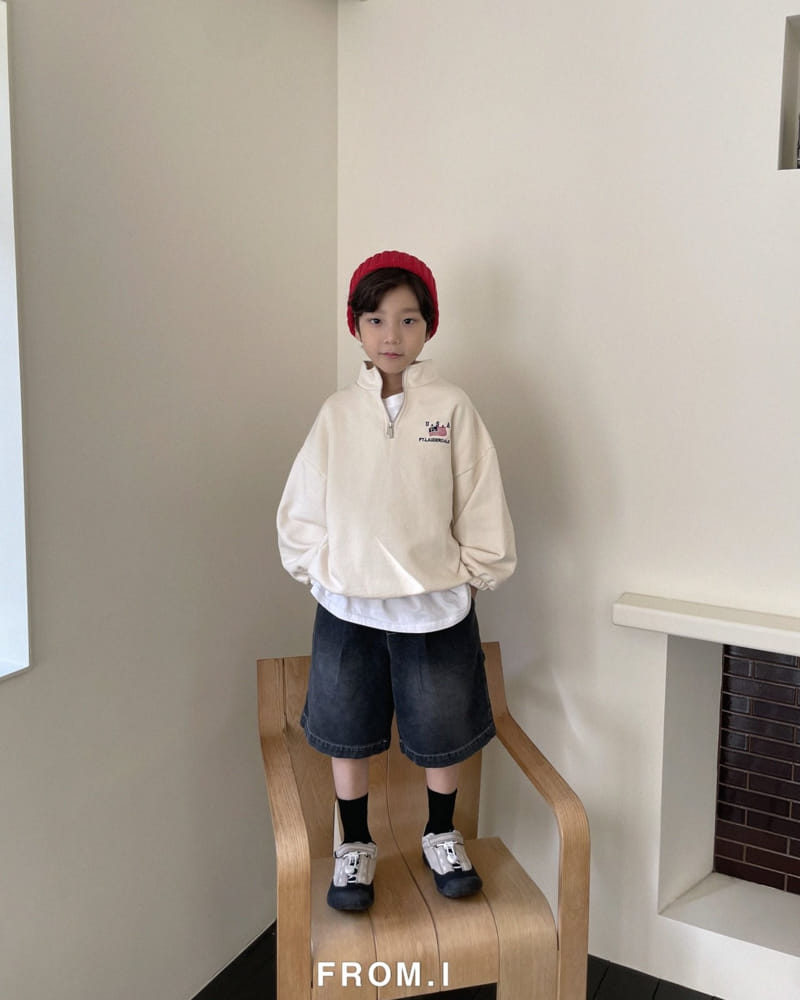 From I - Korean Children Fashion - #kidsshorts - Half Zip Up USA - 8