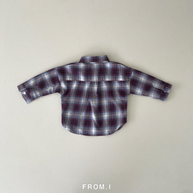 From I - Korean Children Fashion - #kidsstore - Check Shirt - 8