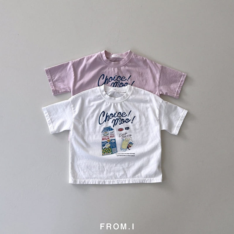 From I - Korean Children Fashion - #kidsstore - Milk Tee