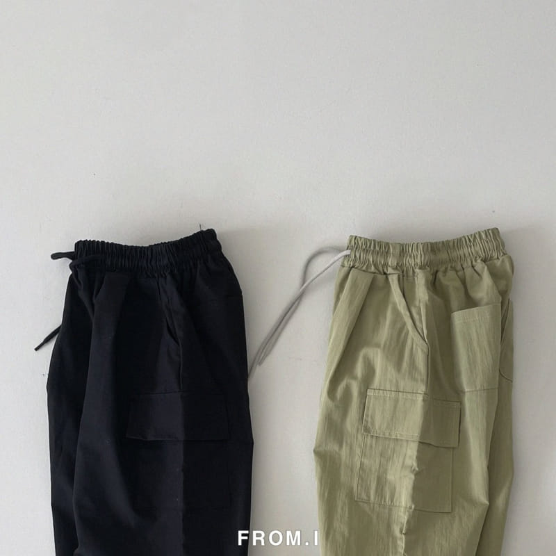 From I - Korean Children Fashion - #kidzfashiontrend - Nylon Cargo Pants - 6