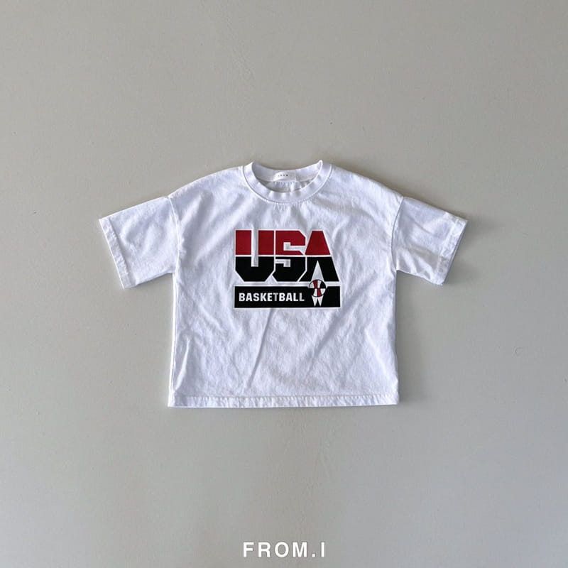 From I - Korean Children Fashion - #kidzfashiontrend - USA Short Sleeve Tee - 3