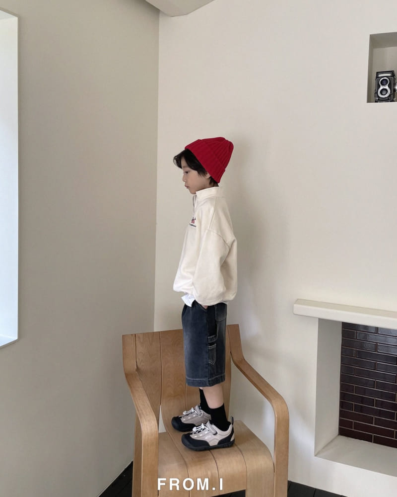 From I - Korean Children Fashion - #kidzfashiontrend - Half Zip Up USA - 10