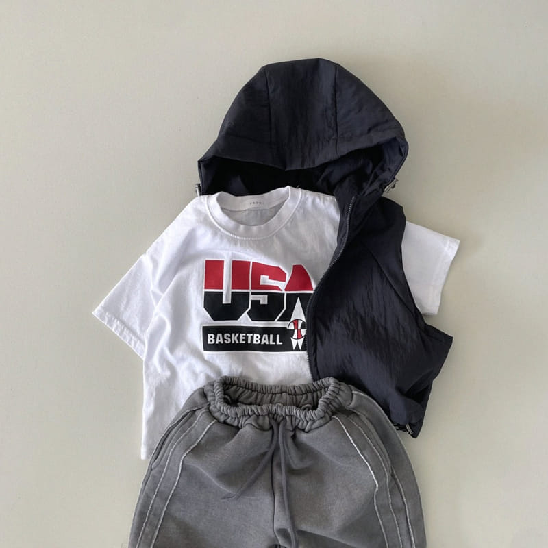 From I - Korean Children Fashion - #littlefashionista - Hoody Vest - 10