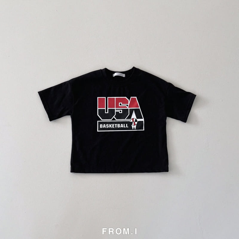 From I - Korean Children Fashion - #littlefashionista - USA Short Sleeve Tee - 5