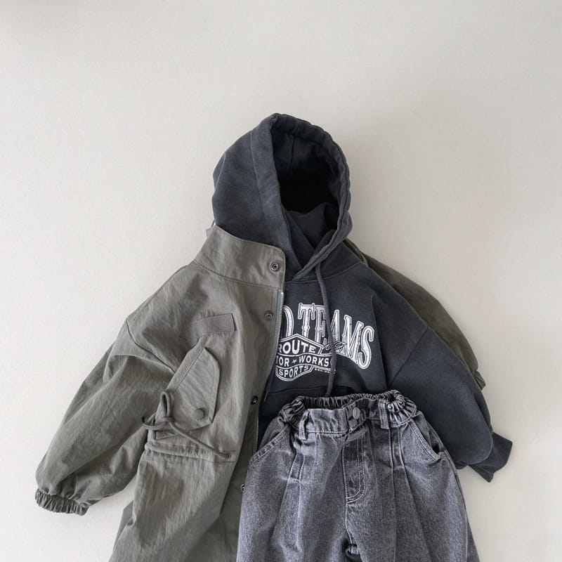 From I - Korean Children Fashion - #littlefashionista - Speed Team Hoody - 7