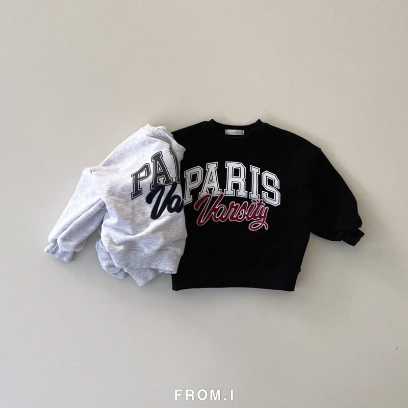 From I - Korean Children Fashion - #magicofchildhood - Paris Sweatshirt