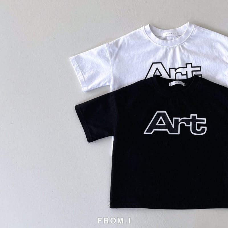 From I - Korean Children Fashion - #littlefashionista - Art Tee - 4