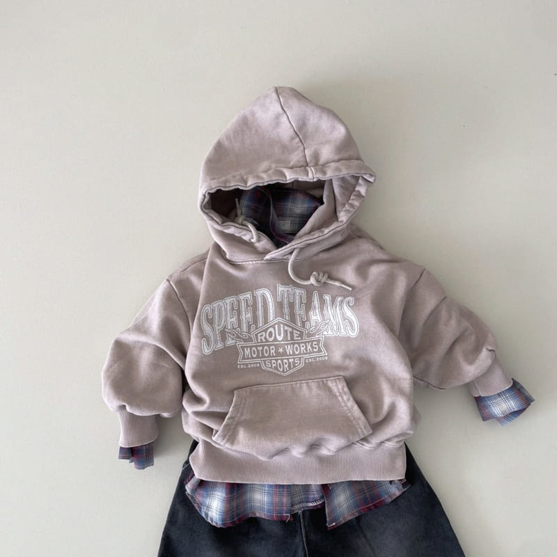 From I - Korean Children Fashion - #magicofchildhood - Speed Team Hoody - 8