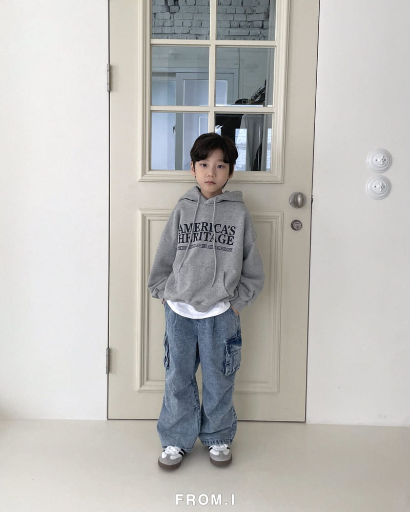 From I - Korean Children Fashion - #magicofchildhood - America Hoody - 7