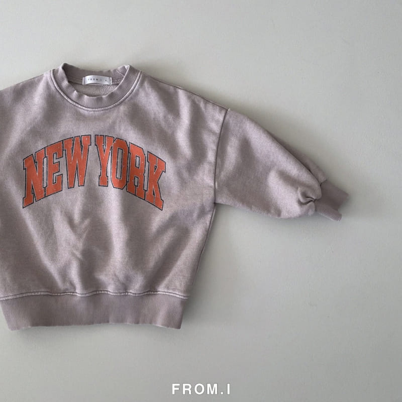 From I - Korean Children Fashion - #minifashionista - New York Sweatshirt - 5